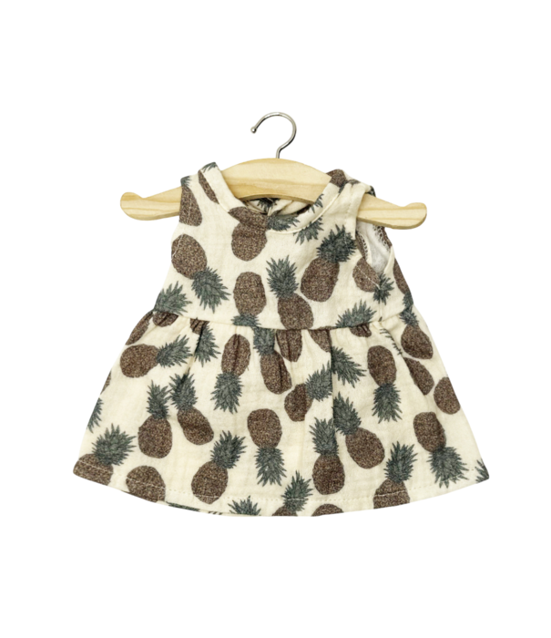 Minikane Minikane - Poppenjurk met Ananas print (zonder mouwen)