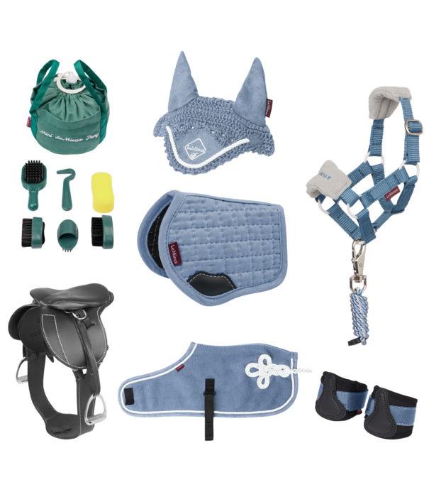 LeMieux JUTTER & Co. || Ready to Play Speelpakket - Toy Pony Accessoires - Ice Blue
