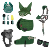 JUTTER & Co. | Complete Set - Toy Pony Accessoires - Hunter Green