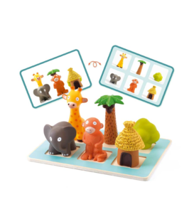 Puzzelspel Voorzetsels | 4+