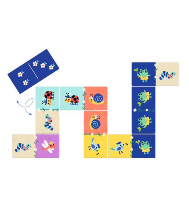 Djeco Djeco - Domino Kleine Dieren | 3+