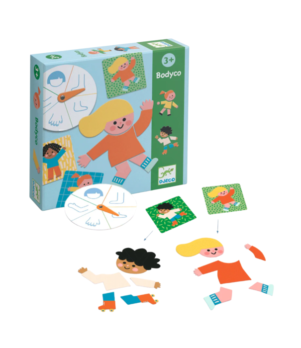 Djeco Djeco - Puzzelspel Lichaamsdelen | 3+