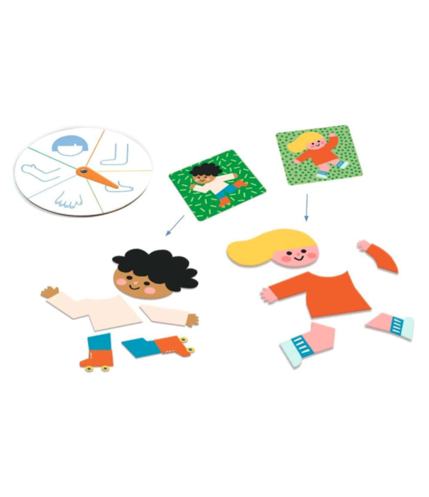 Djeco Djeco - Puzzelspel Lichaamsdelen | 3+