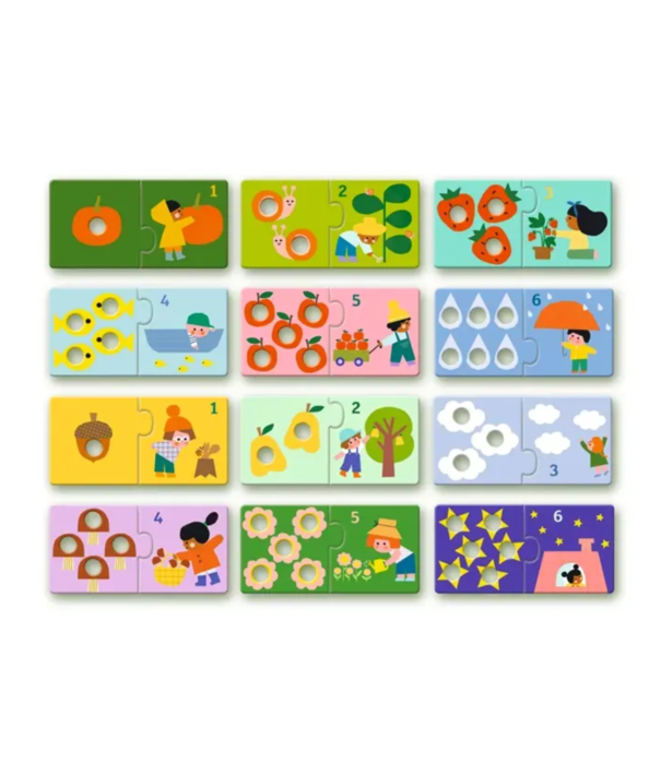 Djeco Djeco - Duo Puzzel Eerste Cijfers | 2+