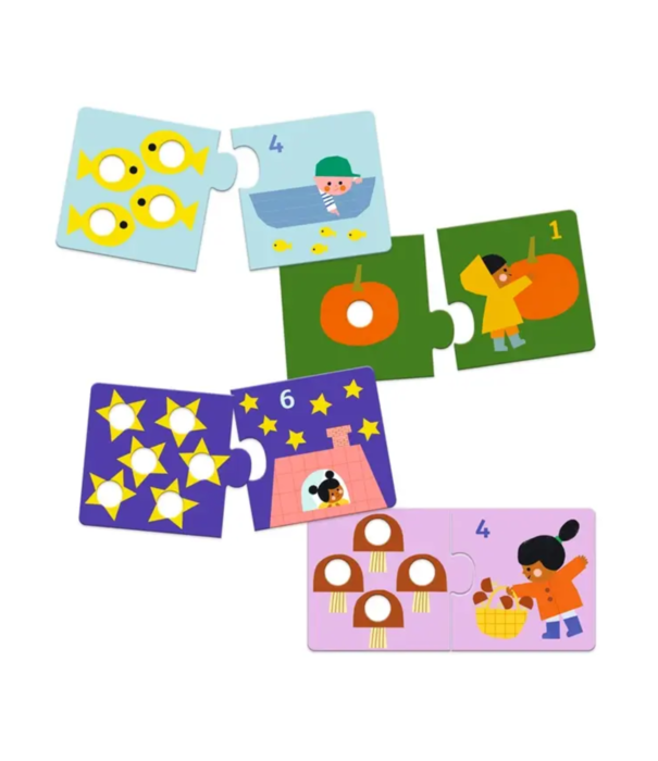 Djeco Djeco - Duo Puzzel Eerste Cijfers | 2+