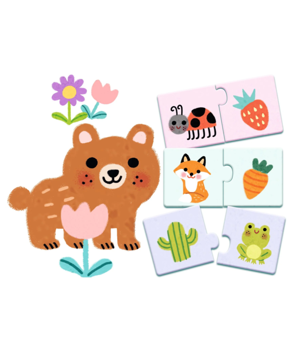 Djeco Djeco - Duo Puzzel Eerste Kleuren | 2+