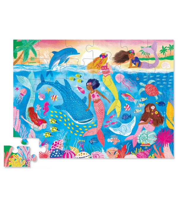 Crocodile Creek Crocodile Creek - Vloerpuzzel - Mermaid Dreams (36-delig) | 3+