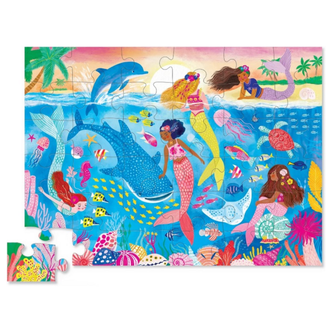 Crocodile Creek - Vloerpuzzel - Mermaid Dreams (36-delig) | 3+