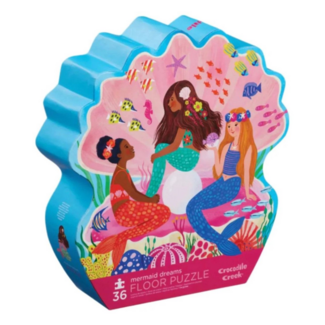 Crocodile Creek Vloerpuzzel - Mermaid Dreams (36-delig) | 3+