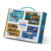 Crocodile Creek - 4-in-1 Puzzel - Vehicles | 4+