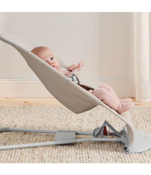 BabyBjörn BabyBjörn - Wipstoel Bliss - 3D Jersey Lichtbeige