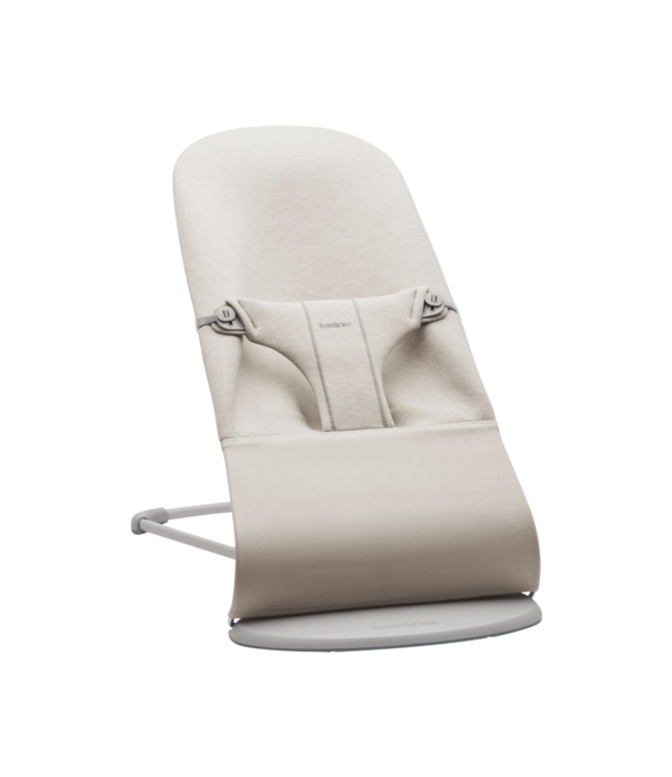 BabyBjörn BabyBjörn - Wipstoel Bliss - 3D Jersey Lichtbeige