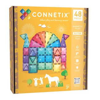 Connetix Connetix - Glitter Castle Pack (48-delig)
