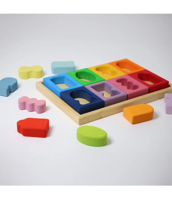 Grimm's  Grimm's -  Puzzel Gekleurde Vormen (16-delig)