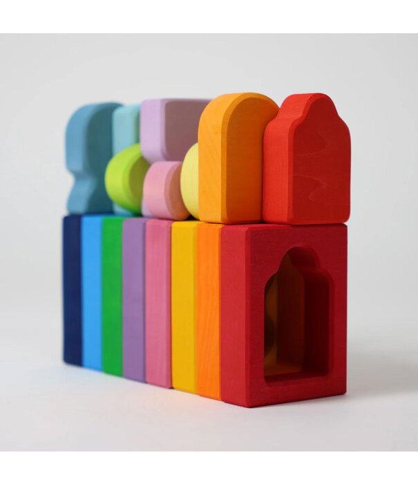 Grimm's  Grimm's -  Puzzel Gekleurde Vormen (16-delig)