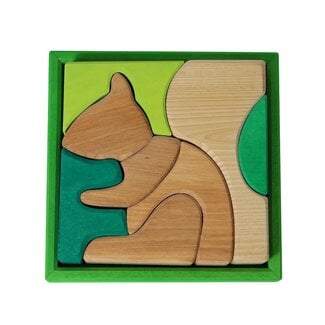 Grimm's  Puzzel Eekhoorn (8-delig)