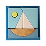 Grimm's -  Puzzel Zeilboot (7-delig)