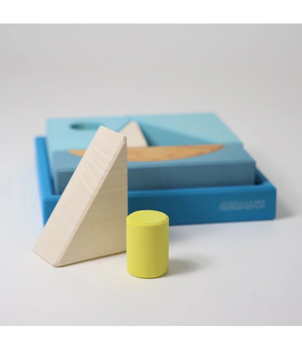 Grimm's  Grimm's -  Puzzel Zeilboot (7-delig)