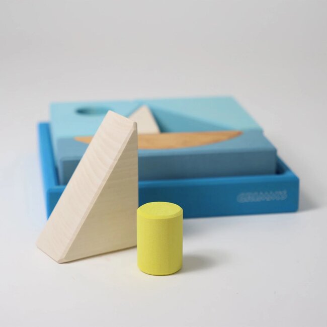 Grimm's -  Puzzel Zeilboot (7-delig)