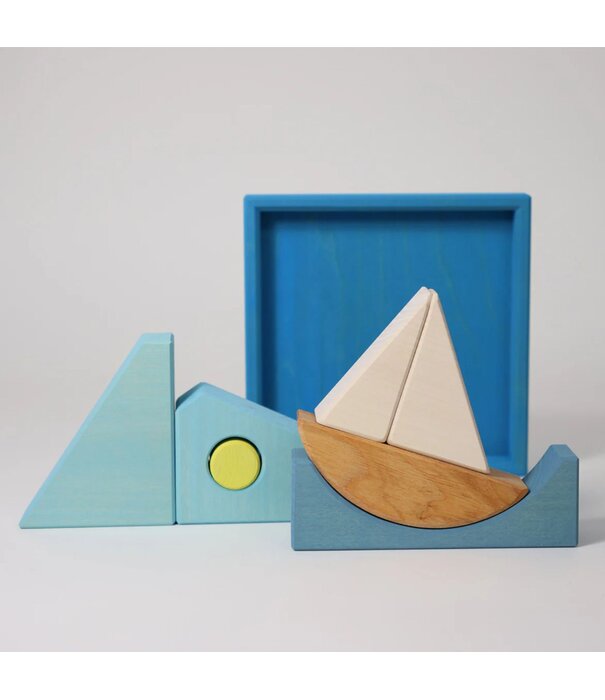 Grimm's  Grimm's -  Puzzel Zeilboot (7-delig)