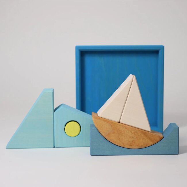 Grimm's -  Puzzel Zeilboot (7-delig)
