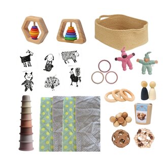 JUTTER & Co. Ready to Play Speelpakket - Baby Rug- / Buikligger