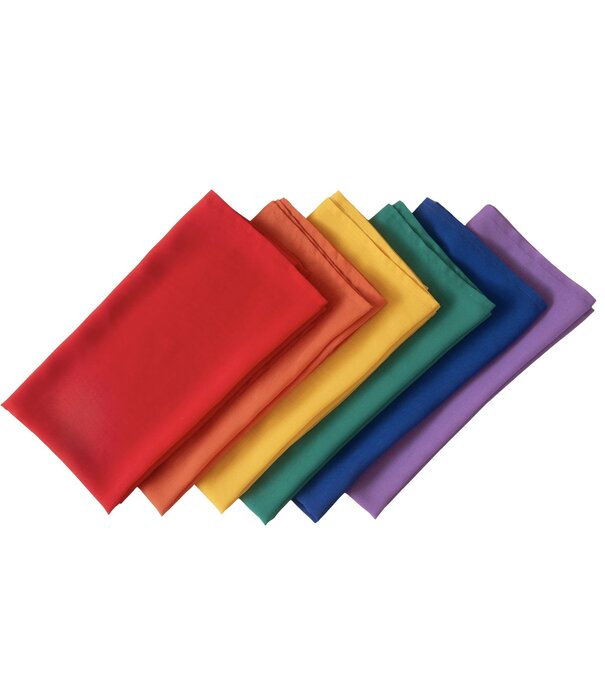 Little Botanic Label Little Botanic Label - Playcycle Speeldoek Set Regenboog 6-delig (30 cm)