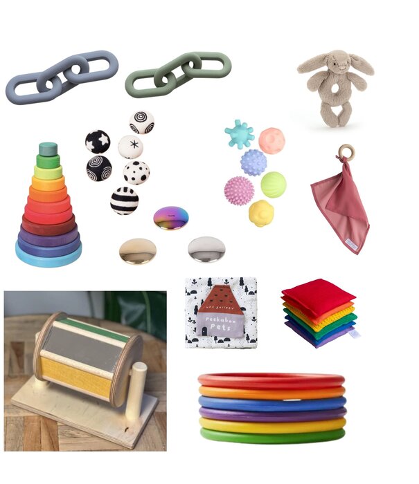 JUTTER & Co. JUTTER & Co. || Ready to Play Speelpakket - Baby Tijgeraar- Kruiper & Zitter