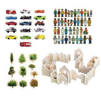 JUTTER & Co. Ready to Play Speelpakket - Small World Play