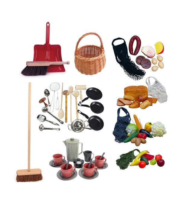 JUTTER & Co. JUTTER & Co. || Ready to Play Speelpakket - Keukenspel Peuter & Kleuter