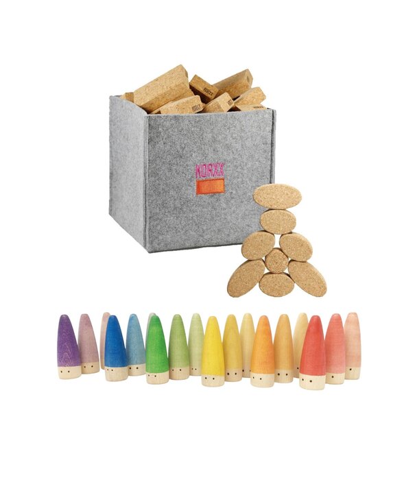 JUTTER & Co. JUTTER & Co. || Ready to Play Speelpakket - Loose Parts Pakket Peuter & Kleuter