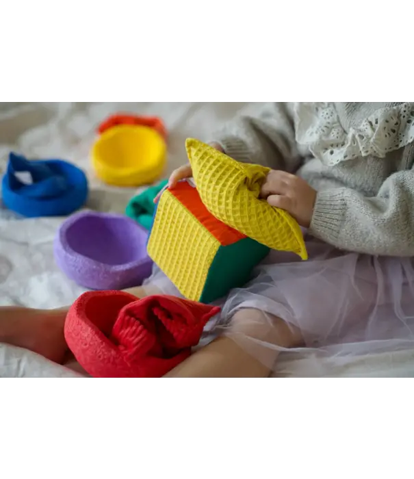 Pit & Play Pit & Play - Dobbelstein Regenboog