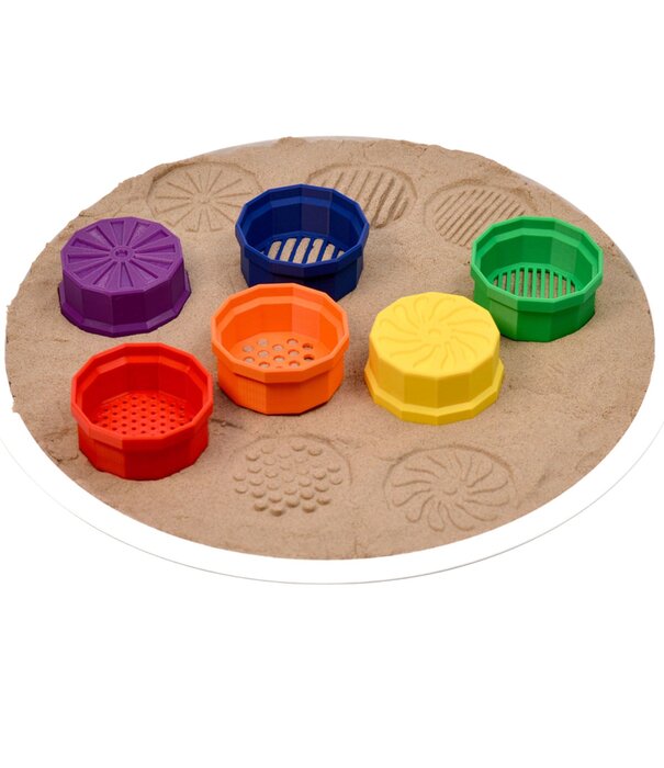 X-Creator X-Creator -  Zeefjes Set Regenboog (6-delig)