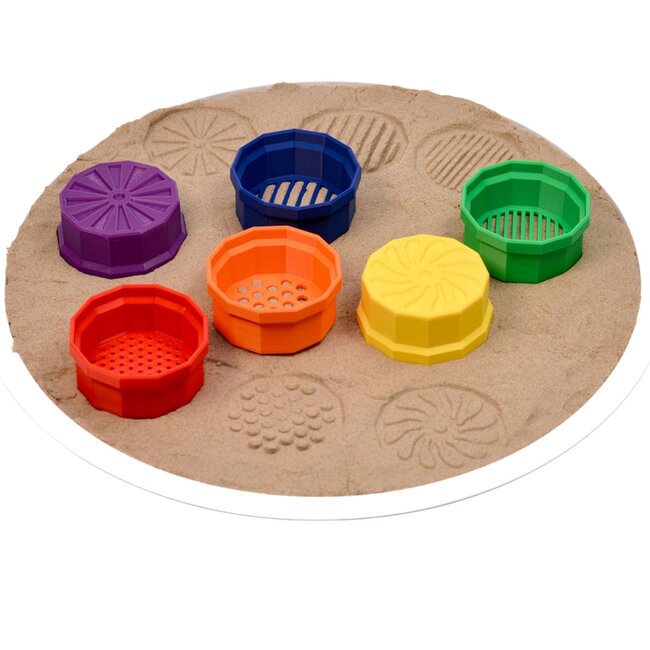 X-Creator -  Zeefjes Set Regenboog (6-delig)