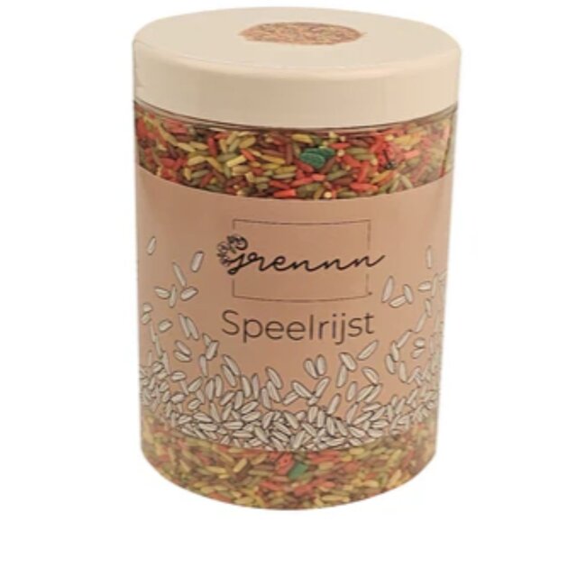 Grennn - Speelrijst - Herfst (750 gram)