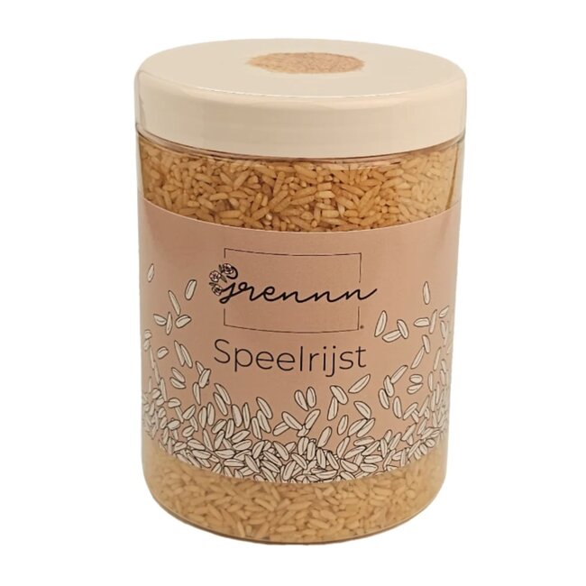 Grennn - Speelrijst - Oker (750 gram)