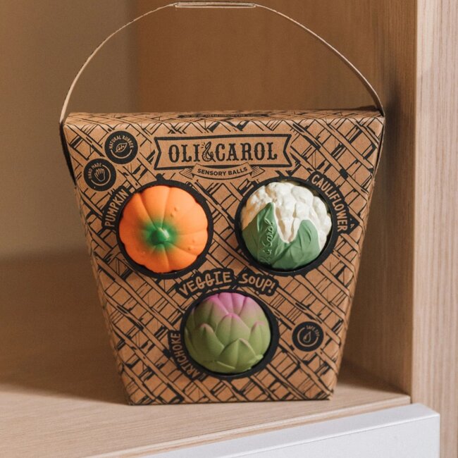 Oli & Carol - Sensorische Ballen Veggie Soep