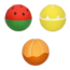 Oli & Carol Sensorische Ballen Fruit Salade