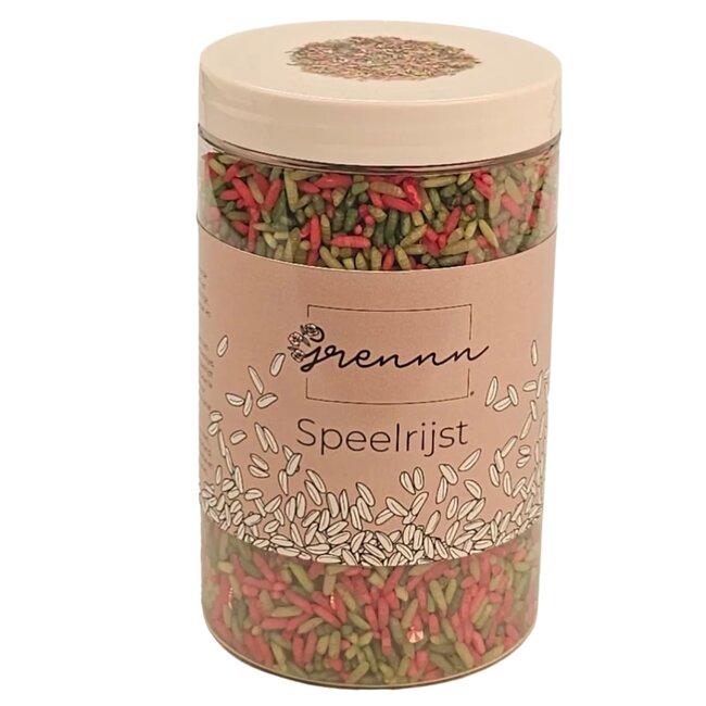 Grennn - Speelrijst - Kerst (750 gram)