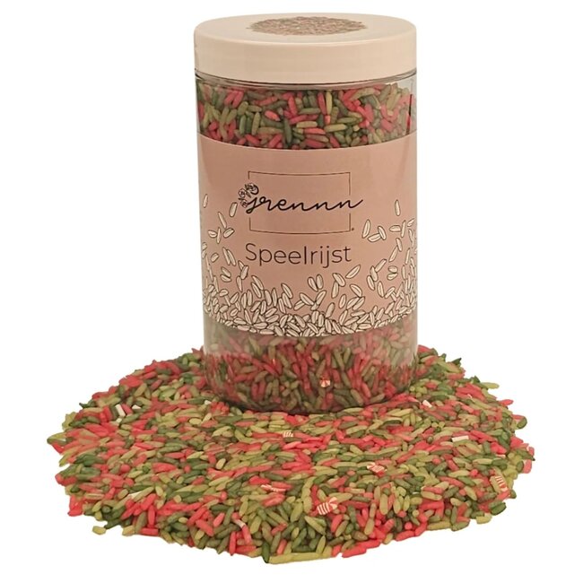 Grennn - Speelrijst - Kerst (750 gram)