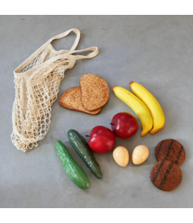 Speelset - Dreumes Etenswaren Set in Tasje (12-delig)