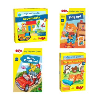 JUTTER & Co. Ready to Play Speelpakket - Haba Spelletjes Pakket Peuters
