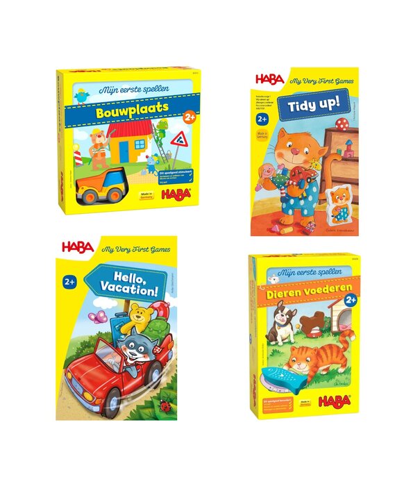 JUTTER & Co. Haba Spelletjes Pakket Peuters