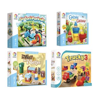 JUTTER & Co. Ready to Play Speelpakket  - Smart Games Pakket Peuters & Kleuters
