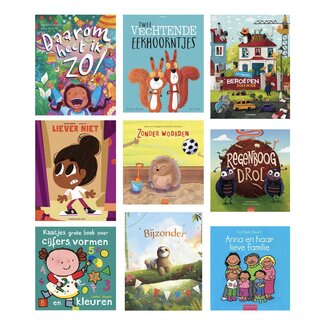 JUTTER & Co. Ready to Play Speelpakket - Boekenpakket Peuters