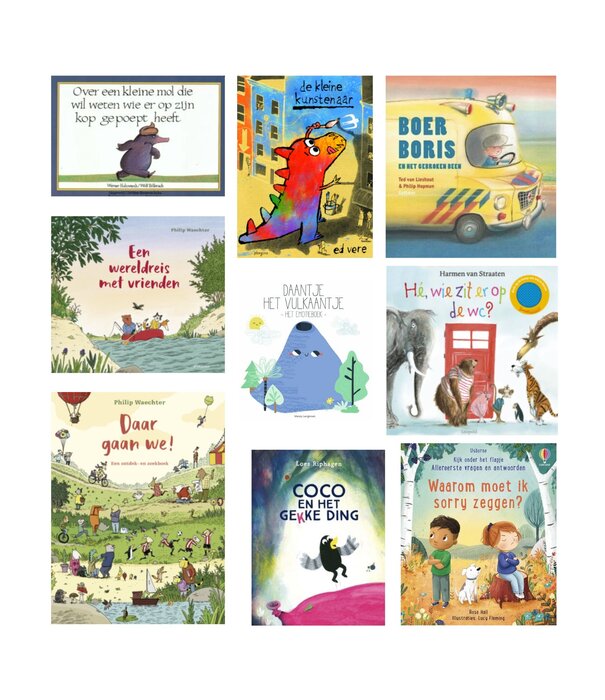 JUTTER & Co. Ready to Play Speelpakket - Boekenpakket Peuters & Kleuters