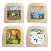 Toverlux Toverlux Silhouet Set Seizoenen (4-delig)