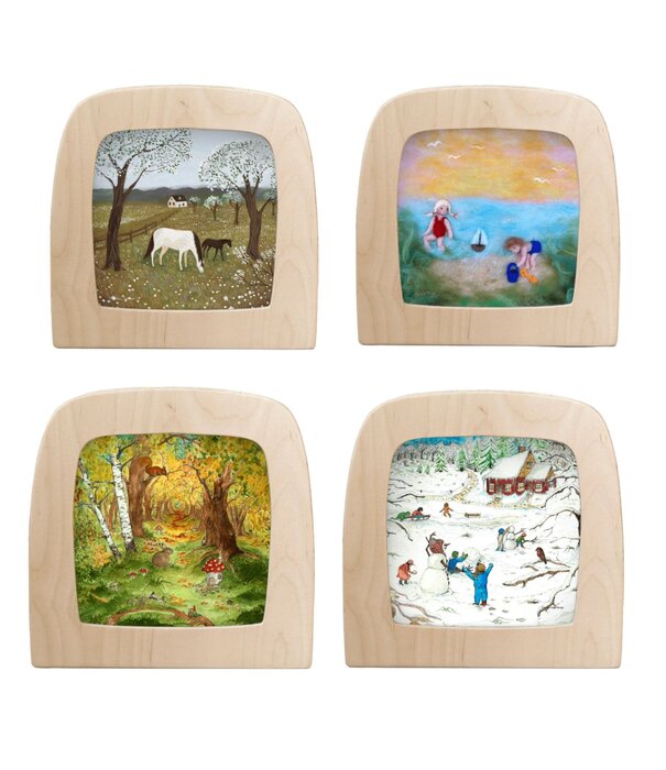 Toverlux Toverlux - Toverlux Silhouet Set Seizoenen (4-delig)