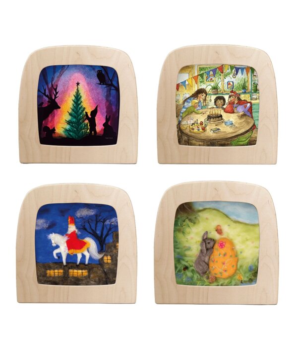 Toverlux Toverlux - Toverlux Silhouet Set Feestdagen (4-delig)