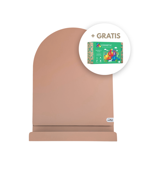 Magna Creations Wij Zijn Jong ACTIE! Magneetboogset - Perzik & Regenboog Connetix (102-delig)